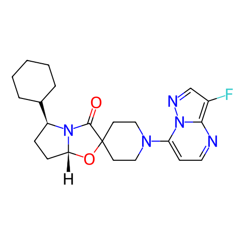Chemical structure of BindingDB Monomer ID 709800