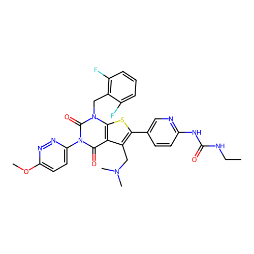 Chemical structure of BindingDB Monomer ID 710401