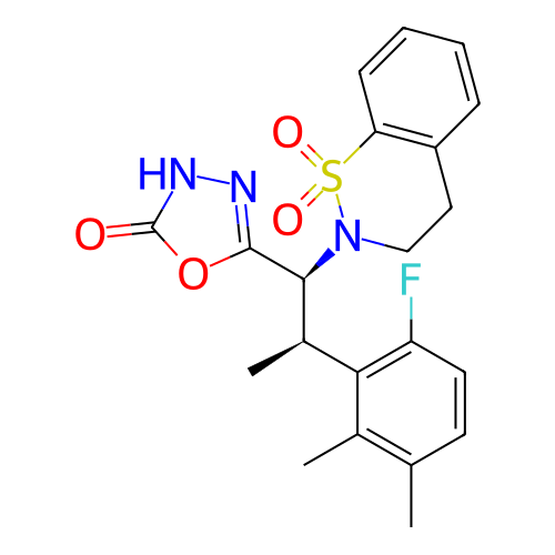 Chemical structure of BindingDB Monomer ID 710502