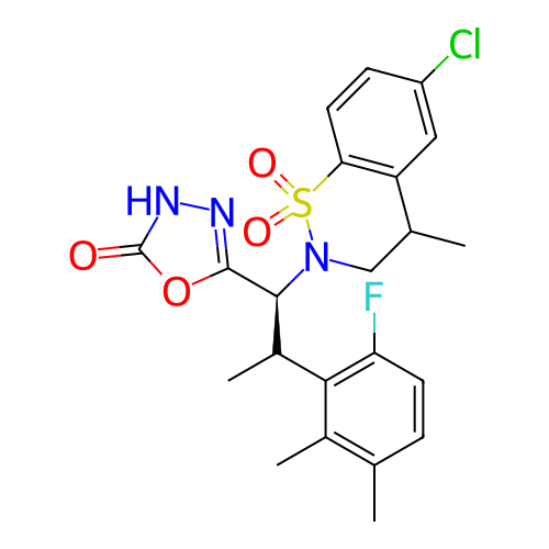 Chemical structure of BindingDB Monomer ID 710504