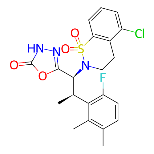Chemical structure of BindingDB Monomer ID 710507