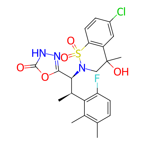 Chemical structure of BindingDB Monomer ID 710509