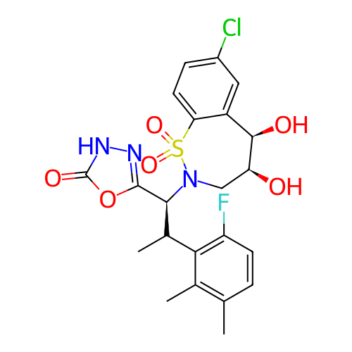 Chemical structure of BindingDB Monomer ID 710510