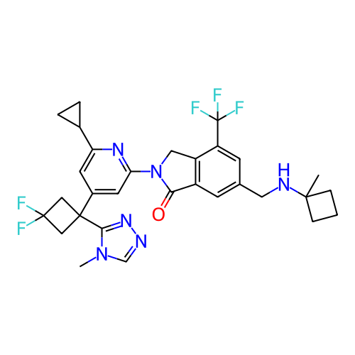 Chemical structure of BindingDB Monomer ID 710666