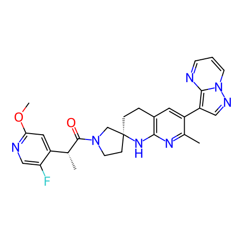 Chemical structure of BindingDB Monomer ID 711617