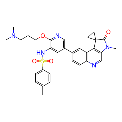 Chemical structure of BindingDB Monomer ID 711768
