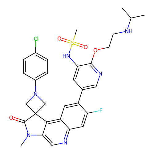Chemical structure of BindingDB Monomer ID 712030