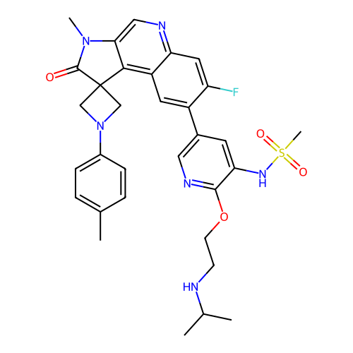 Chemical structure of BindingDB Monomer ID 712033