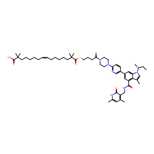 Chemical structure of BindingDB Monomer ID 712081