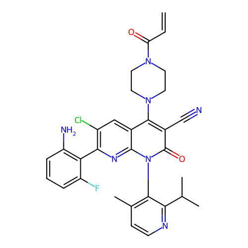 Chemical structure of BindingDB Monomer ID 712781