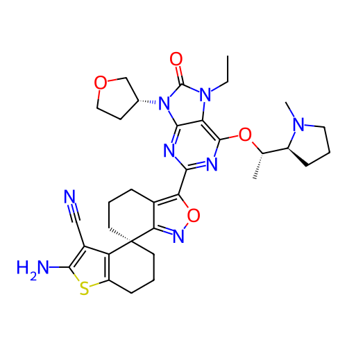 Chemical structure of BindingDB Monomer ID 712974