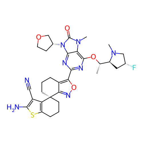Chemical structure of BindingDB Monomer ID 712975