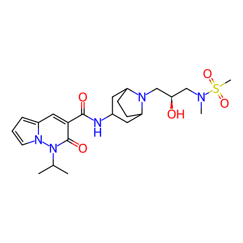 Chemical structure of BindingDB Monomer ID 713038