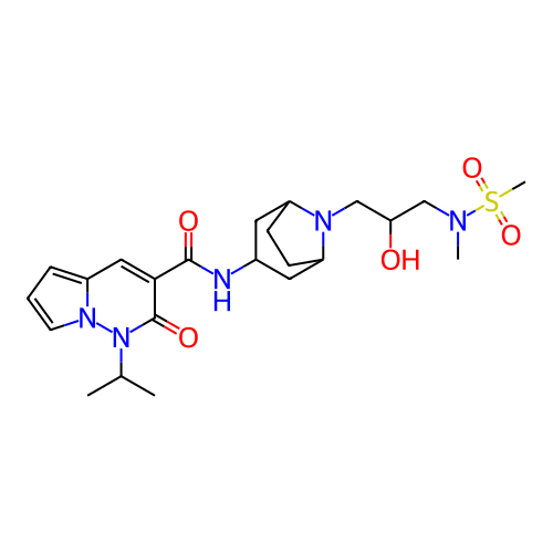 Chemical structure of BindingDB Monomer ID 713040