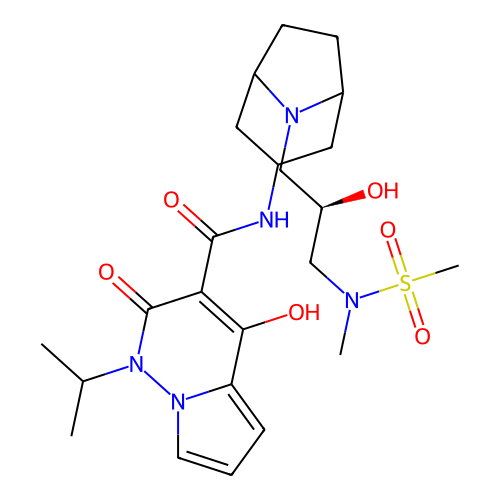 Chemical structure of BindingDB Monomer ID 713045