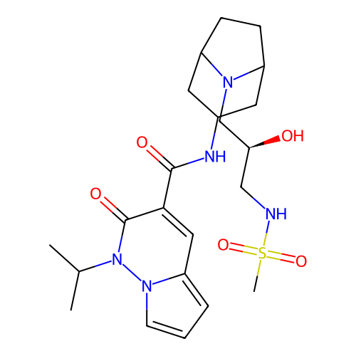 Chemical structure of BindingDB Monomer ID 713048