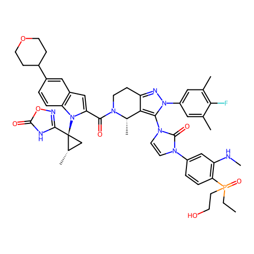 Chemical structure of BindingDB Monomer ID 713673