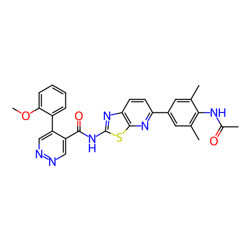Chemical structure of BindingDB Monomer ID 715655