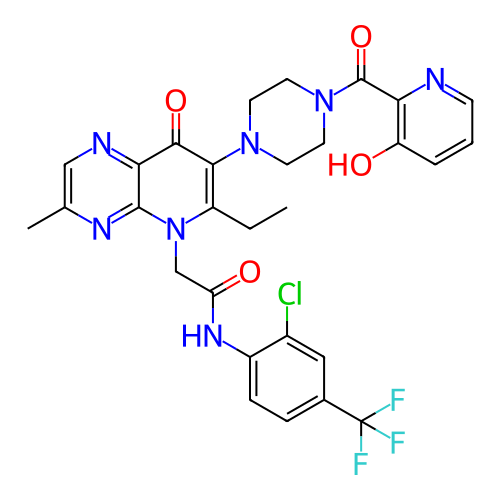 Chemical structure of BindingDB Monomer ID 716834
