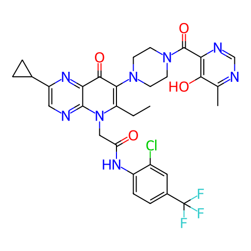 Chemical structure of BindingDB Monomer ID 716841