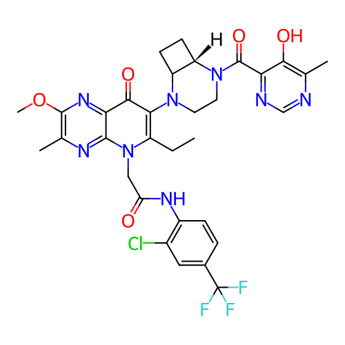 Chemical structure of BindingDB Monomer ID 716847