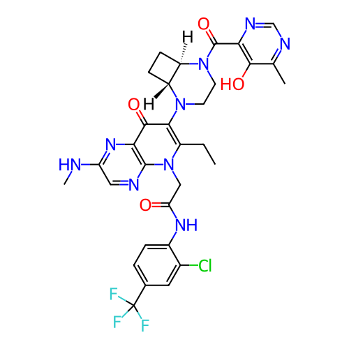 Chemical structure of BindingDB Monomer ID 717001