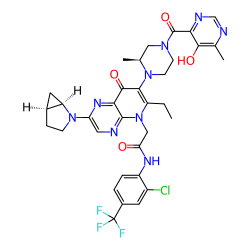Chemical structure of BindingDB Monomer ID 717021
