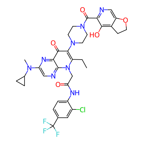 Chemical structure of BindingDB Monomer ID 717023
