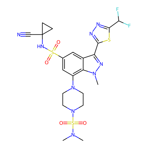 Chemical structure of BindingDB Monomer ID 718687
