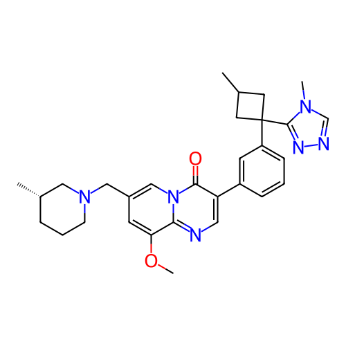 Chemical structure of BindingDB Monomer ID 718771