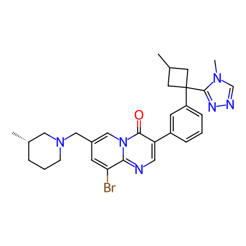 Chemical structure of BindingDB Monomer ID 718780