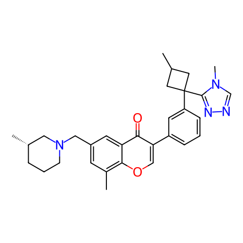 Chemical structure of BindingDB Monomer ID 718782