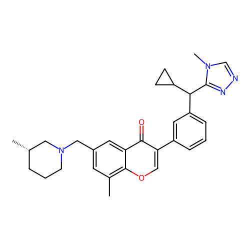 Chemical structure of BindingDB Monomer ID 718786