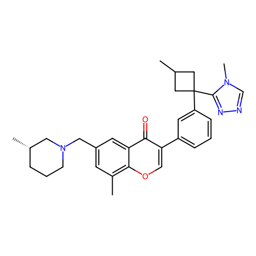 Chemical structure of BindingDB Monomer ID 718794