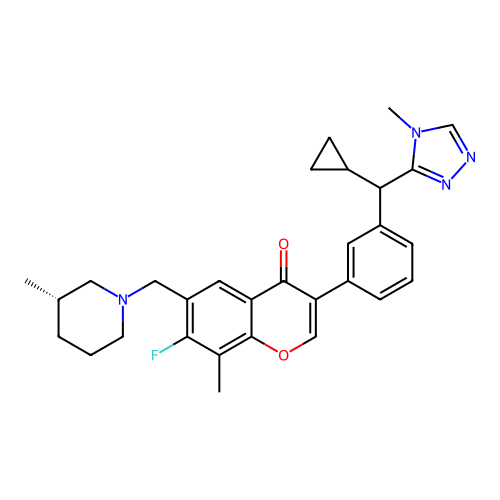 Chemical structure of BindingDB Monomer ID 718804