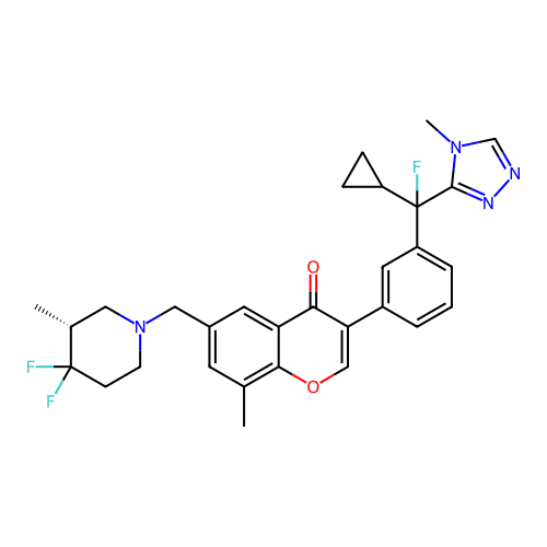 Chemical structure of BindingDB Monomer ID 718808