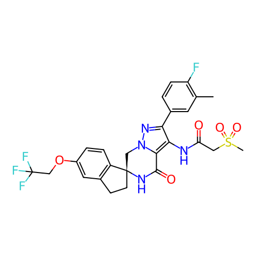 Chemical structure of BindingDB Monomer ID 721255