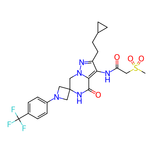 Chemical structure of BindingDB Monomer ID 721326