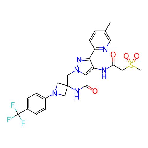 Chemical structure of BindingDB Monomer ID 721327