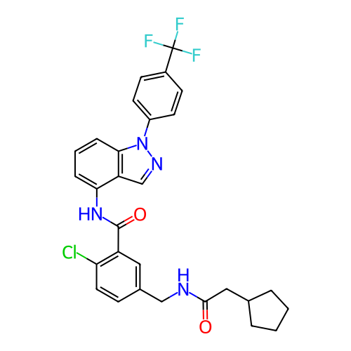 Chemical structure of BindingDB Monomer ID 721674