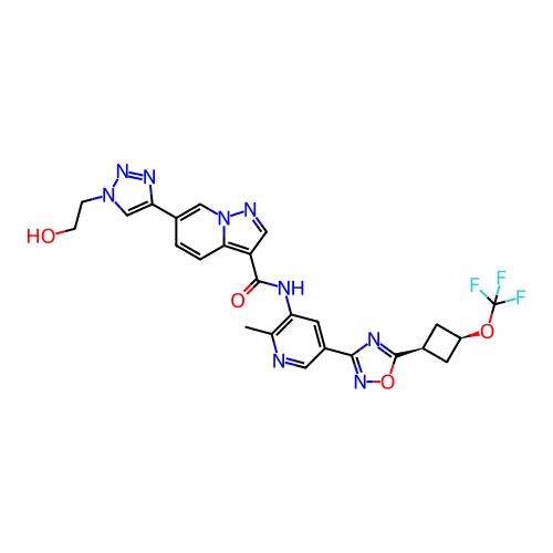 Chemical structure of BindingDB Monomer ID 722067