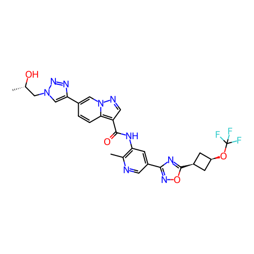 Chemical structure of BindingDB Monomer ID 722069