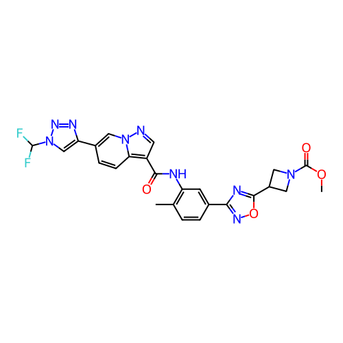 Chemical structure of BindingDB Monomer ID 722073