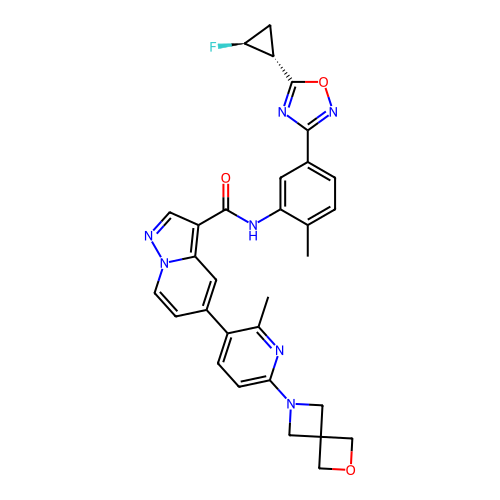 Chemical structure of BindingDB Monomer ID 722095