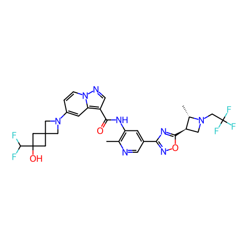 Chemical structure of BindingDB Monomer ID 722132