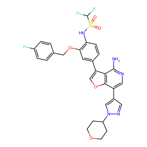Chemical structure of BindingDB Monomer ID 722462