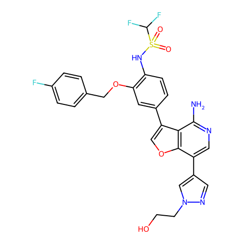 Chemical structure of BindingDB Monomer ID 722467