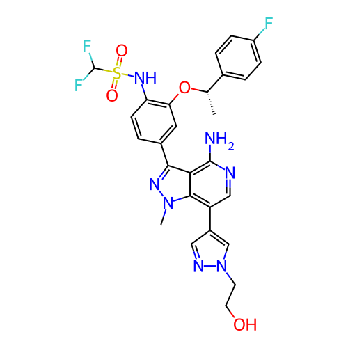 Chemical structure of BindingDB Monomer ID 722524