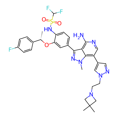 Chemical structure of BindingDB Monomer ID 722584