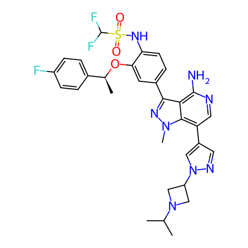 Chemical structure of BindingDB Monomer ID 722585